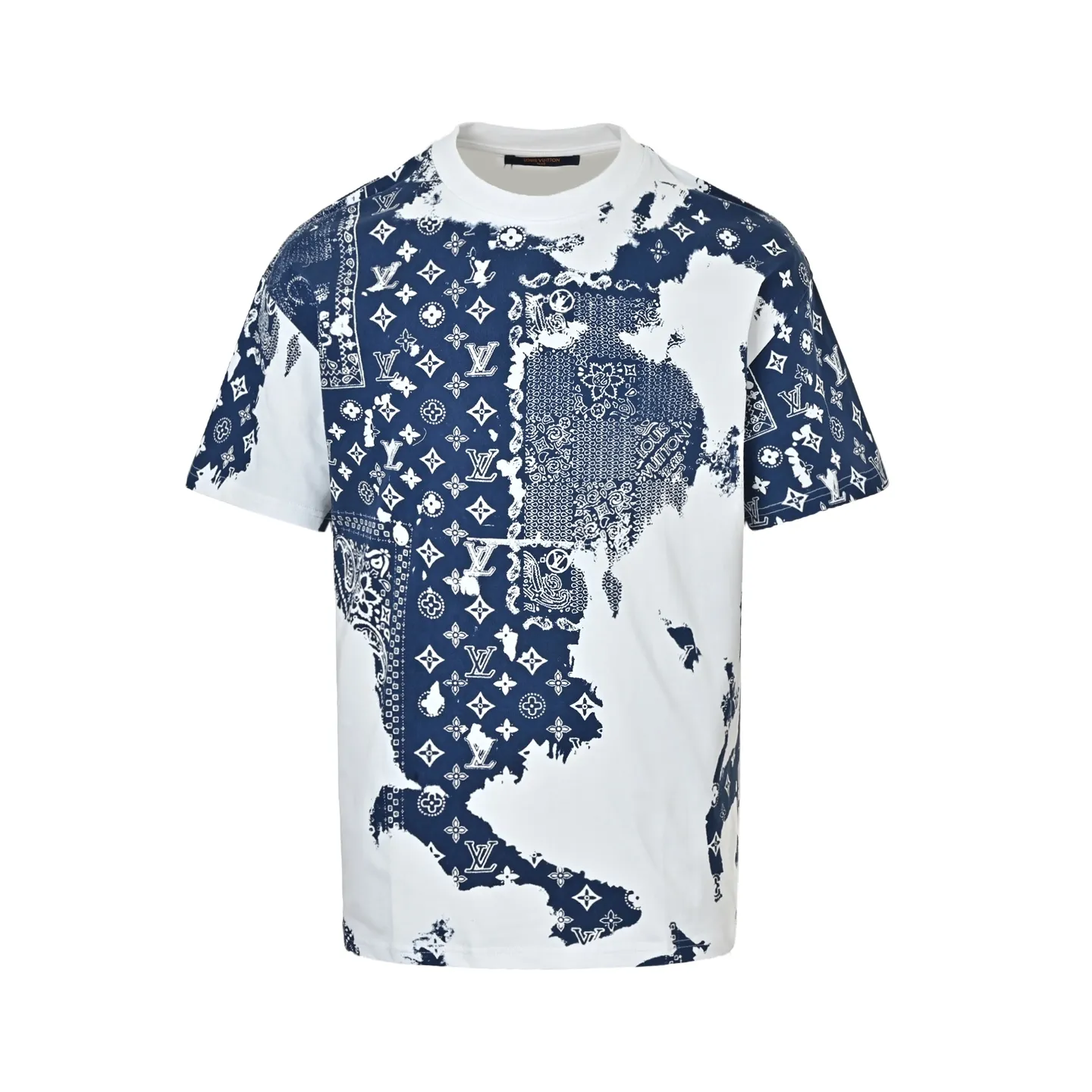 Louis Vuitton/Louis Vuitton cashew flower print short sleeves